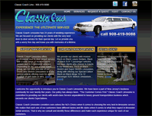 Tablet Screenshot of classiccoachlimonj.com